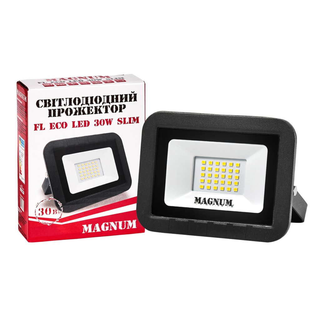 Фото - Фонарик Magnum Прожектор LED  FL ECO 30W 6500К IP65 90018083 