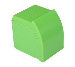 Фото - Держатель туалетной бумаги Ekodeo Тримач туалетного паперу  Tex пластиковий зелений L9100GR 