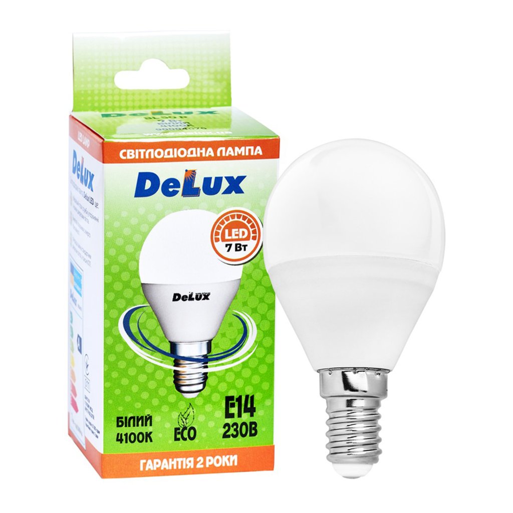 Фото - Лампочка Delux Лампа LED  BL50P 7W 4100K 620LM E14 90011758 