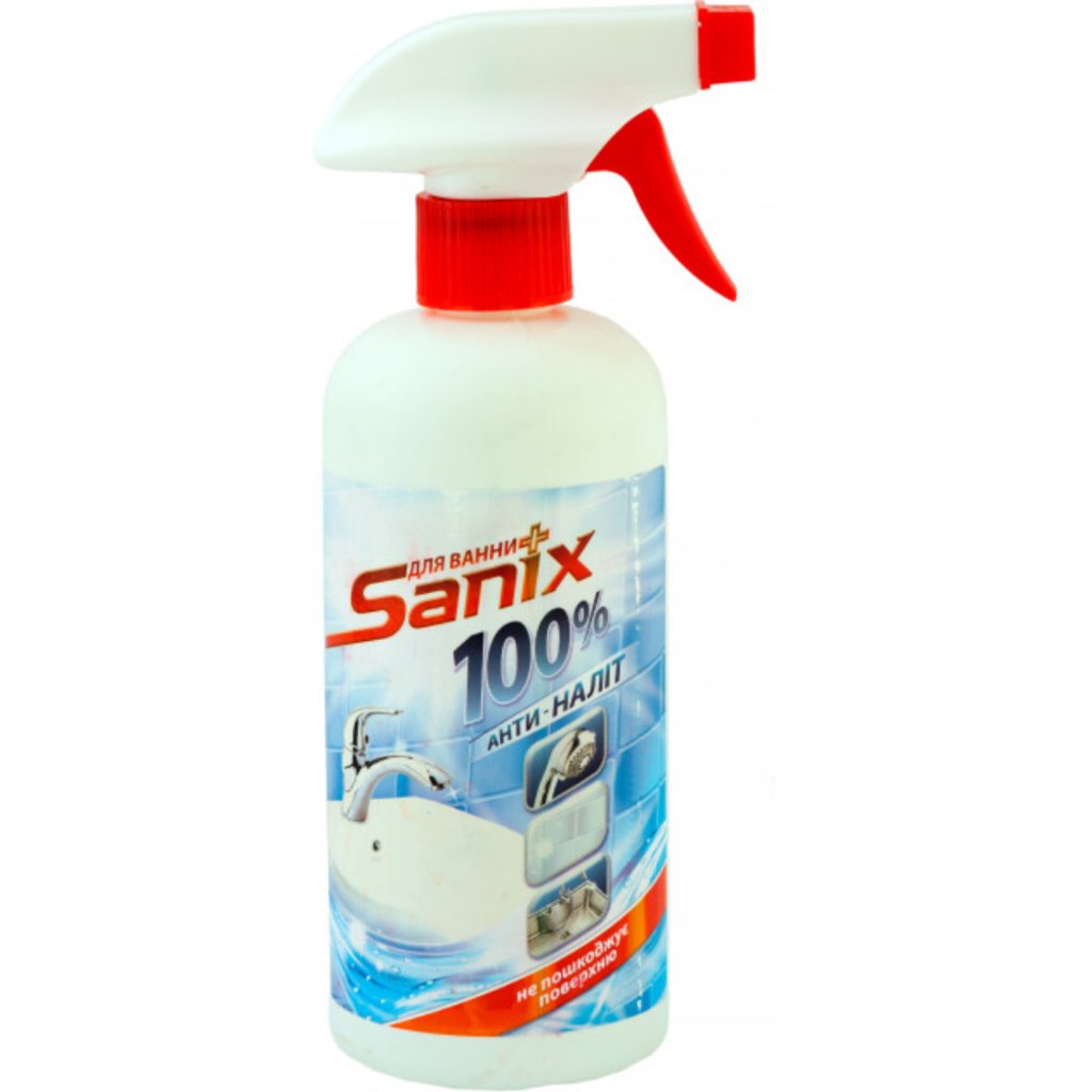Фото - Засіб для ванн і туалету Засіб для чищення ванної кімнати Sanix 0.5 л