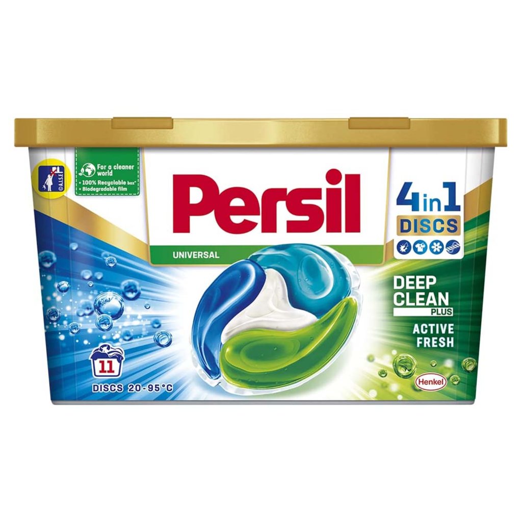Фото - Пральний порошок Persil Капсули для прання  Discs Universal Deep Clean 11 шт 2497230 