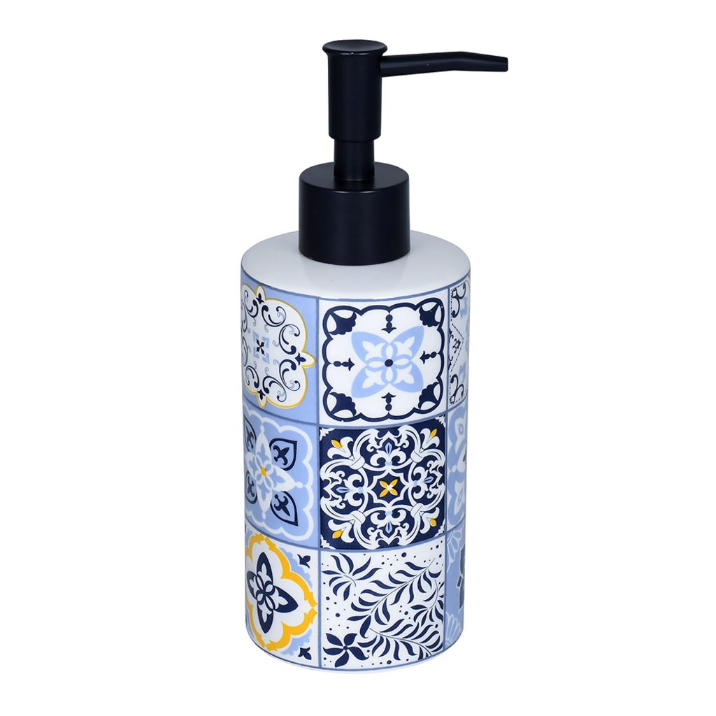 Photos - Soap Holder / Dispenser Bisk Дозатор для мыла  Orient керамический разноцветный 8187 