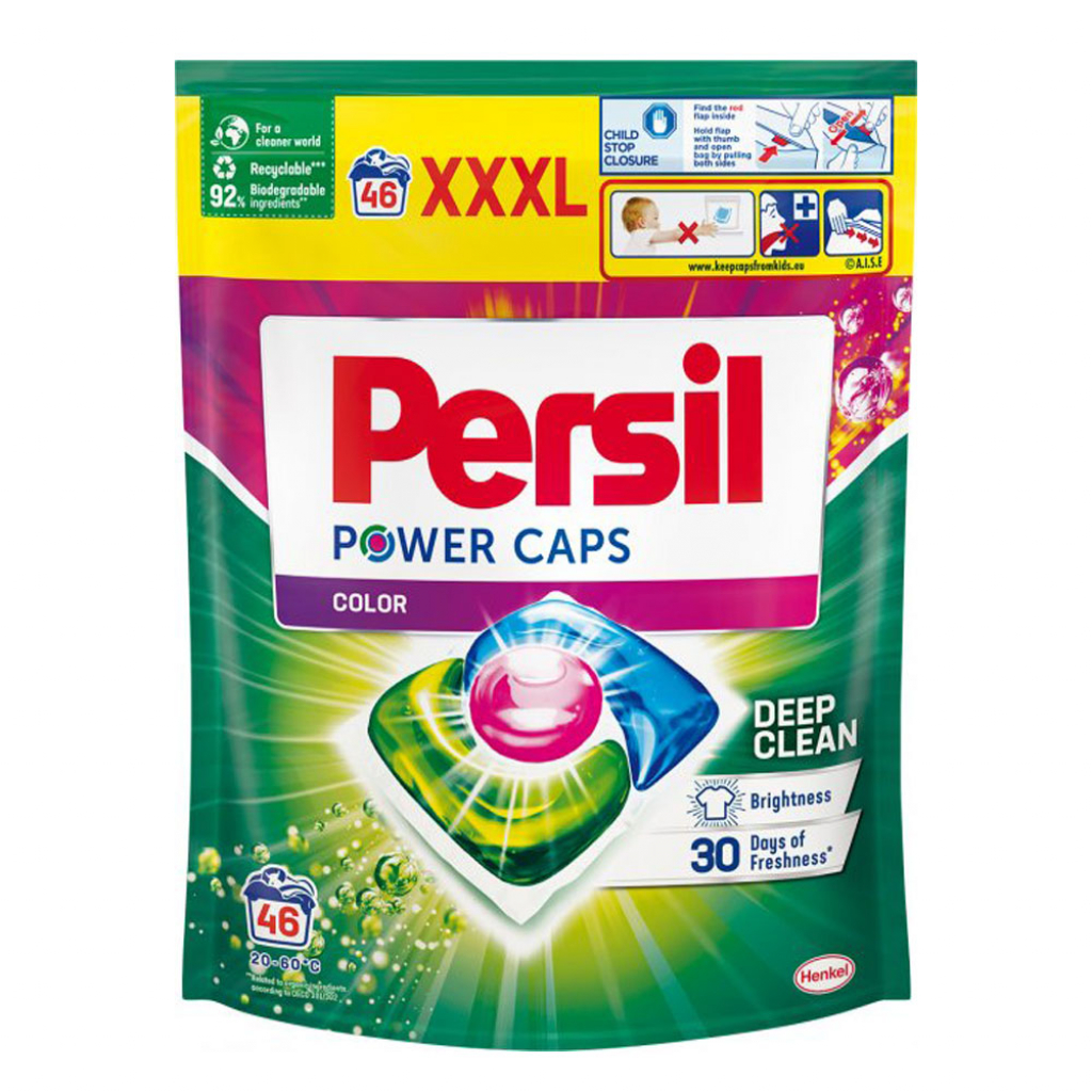 Photos - Laundry Detergent Persil Капсули для прання  Color Power Caps 46 шт 
