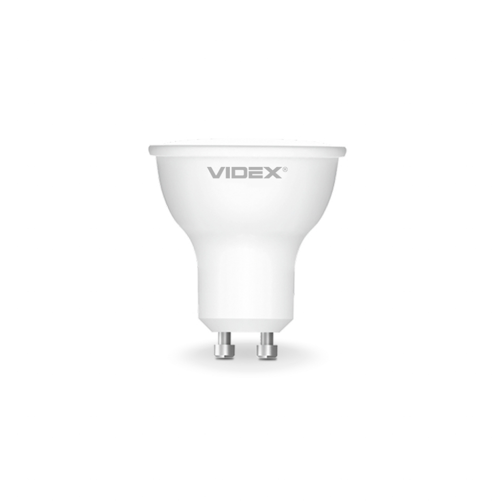 Фото - Лампочка Videx Лампа LED  дімерна GU10 4100K MR16 6W  VL-MR16ЕD-06104 