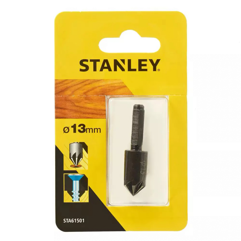 Photos - Drill Bit Stanley Зенкер по деревині   13 мм (STA61501) STA61501 (шестигранні)