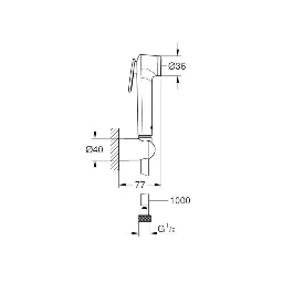 Гігієнічний набір Grohe Tempesta-F Trigger Spray (26352000) - придбати ...