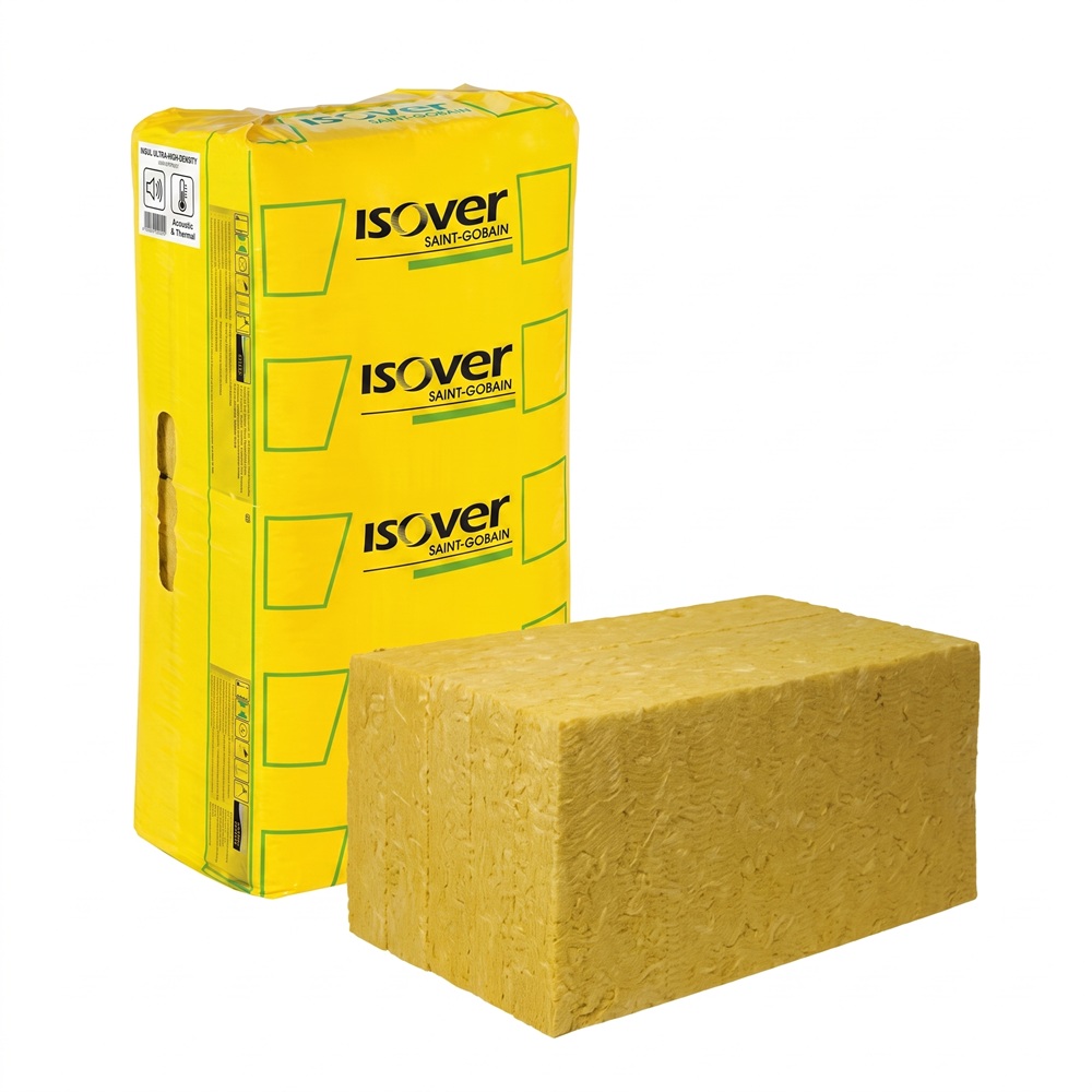 Мінеральна вата Isover Merino 100 MPS 1200х625х100 мм 9 кв. м