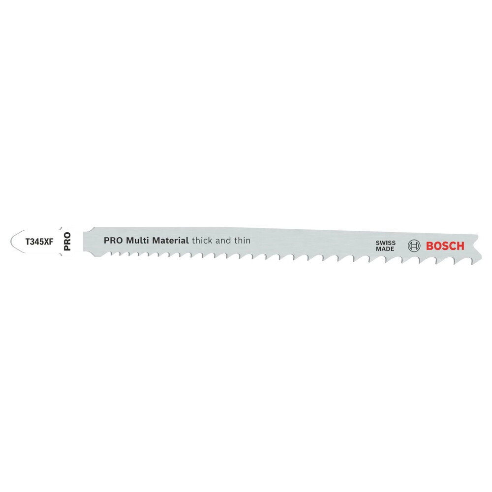 Набір пилок для лобзика Bosch T345 XF BIM 132 мм 2 шт (2608655101)